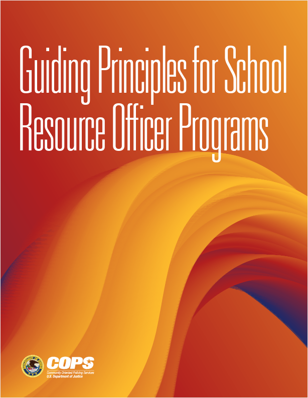 Guiding Principles for School Resource Officers Cover Page