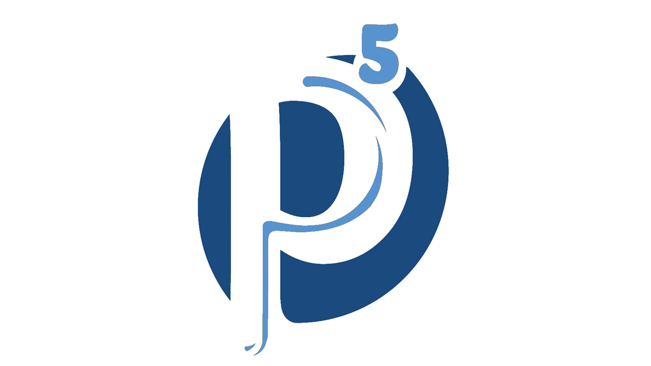 P5 logo on white background