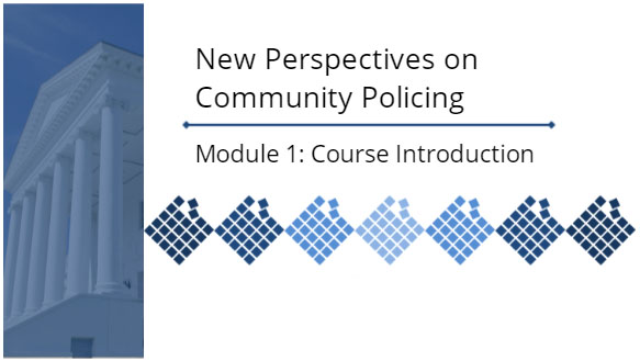 Title slide for the course with VCPI logo.